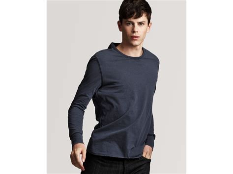 Men's Burberry Long Sleeve T Shirts 